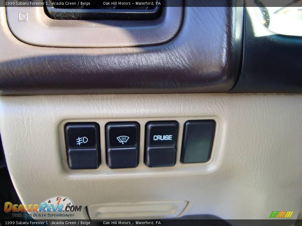 1999 Subaru Forester S Acadia Green / Beige Photo #17