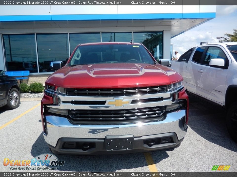 2019 Chevrolet Silverado 1500 LT Crew Cab 4WD Cajun Red Tintcoat / Jet Black Photo #2