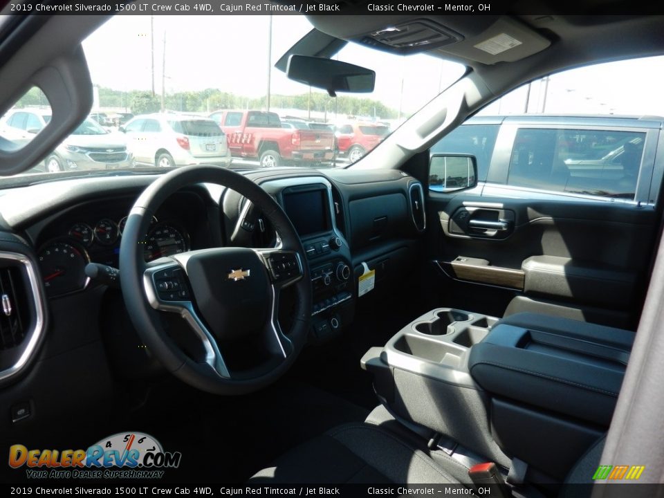 2019 Chevrolet Silverado 1500 LT Crew Cab 4WD Cajun Red Tintcoat / Jet Black Photo #6