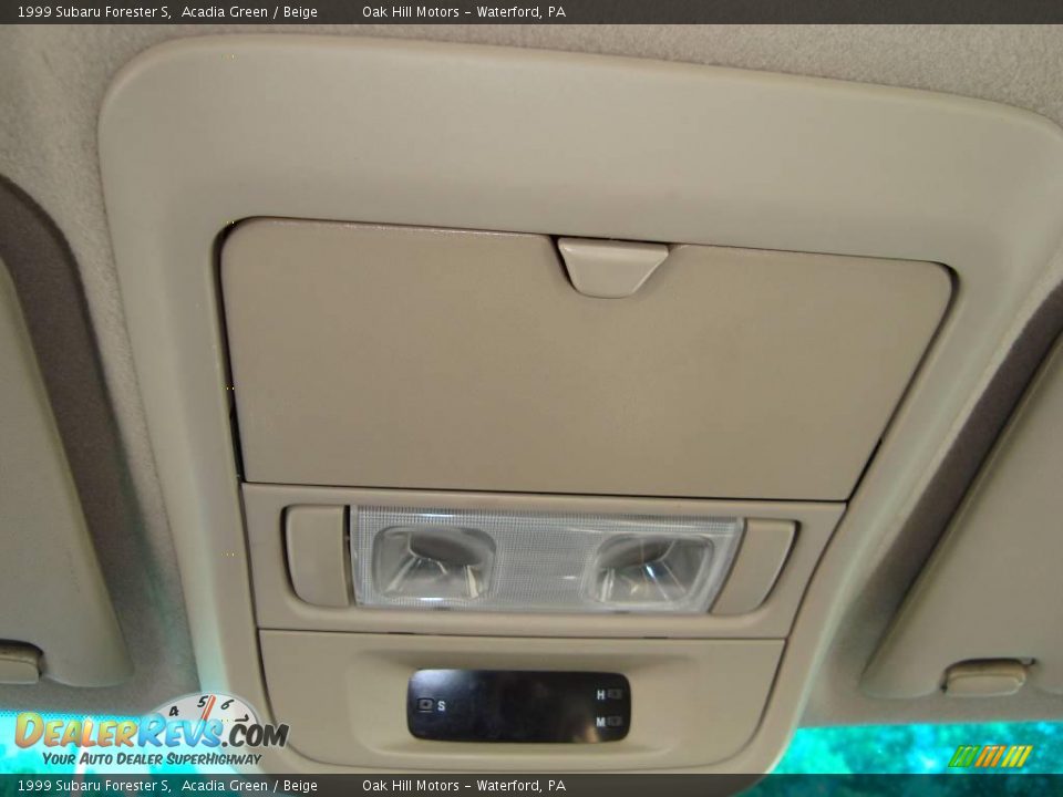1999 Subaru Forester S Acadia Green / Beige Photo #18