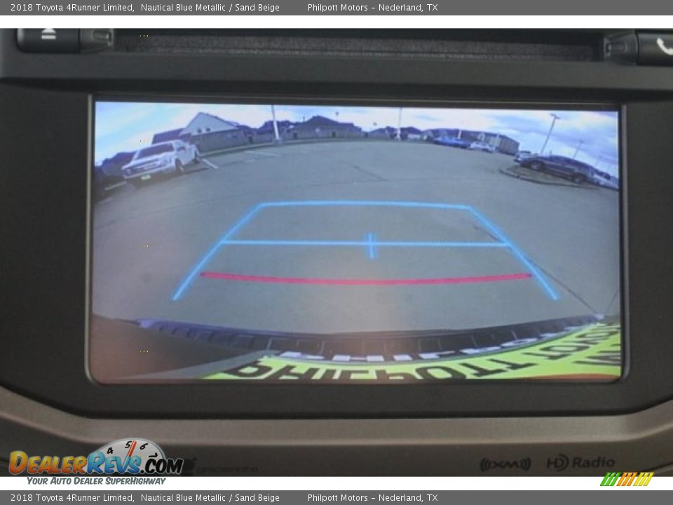 2018 Toyota 4Runner Limited Nautical Blue Metallic / Sand Beige Photo #15