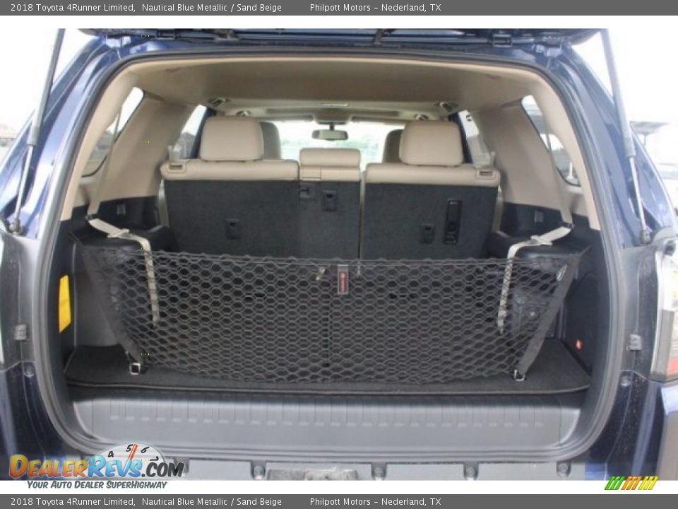 2018 Toyota 4Runner Limited Nautical Blue Metallic / Sand Beige Photo #28