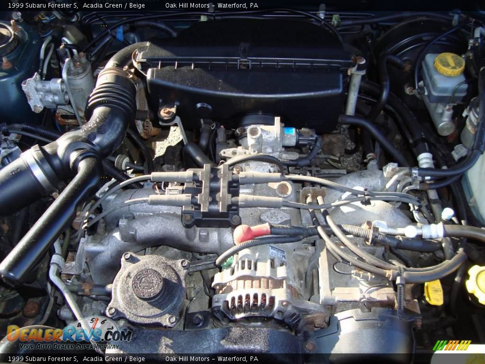1999 Subaru Forester S Acadia Green / Beige Photo #20