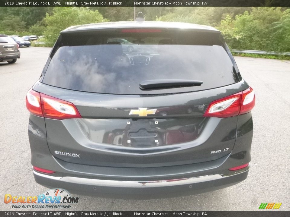 2019 Chevrolet Equinox LT AWD Nightfall Gray Metallic / Jet Black Photo #4