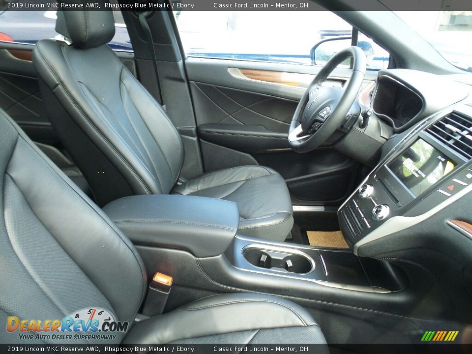 2019 Lincoln MKC Reserve AWD Rhapsody Blue Metallic / Ebony Photo #4