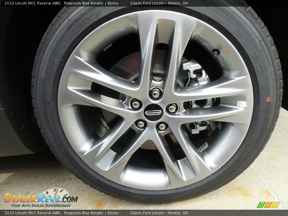 2019 Lincoln MKC Reserve AWD Rhapsody Blue Metallic / Ebony Photo #5