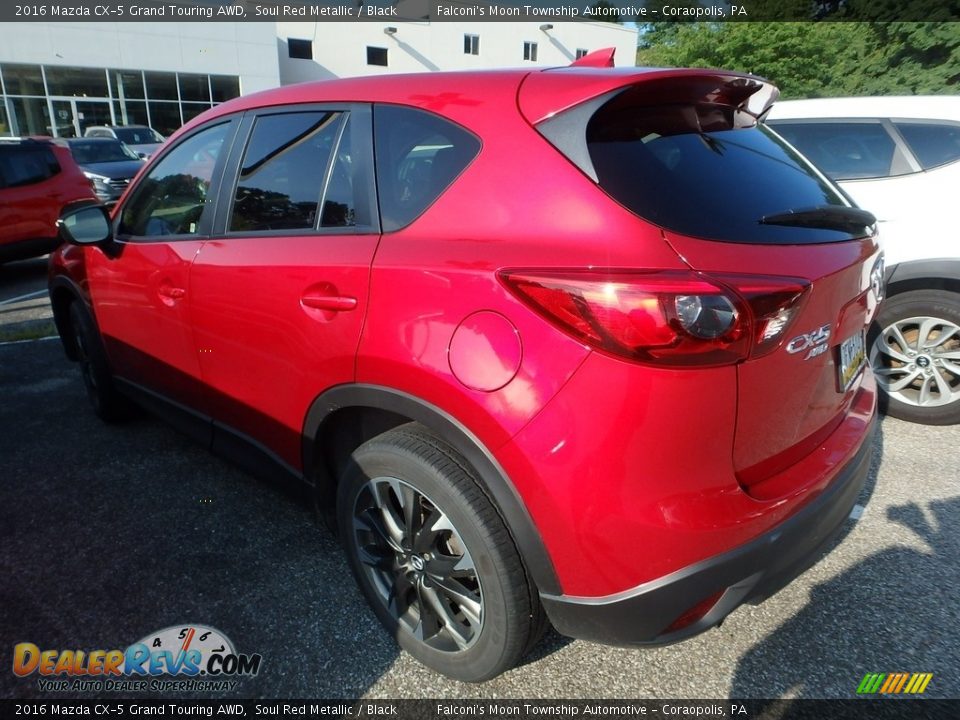 2016 Mazda CX-5 Grand Touring AWD Soul Red Metallic / Black Photo #2