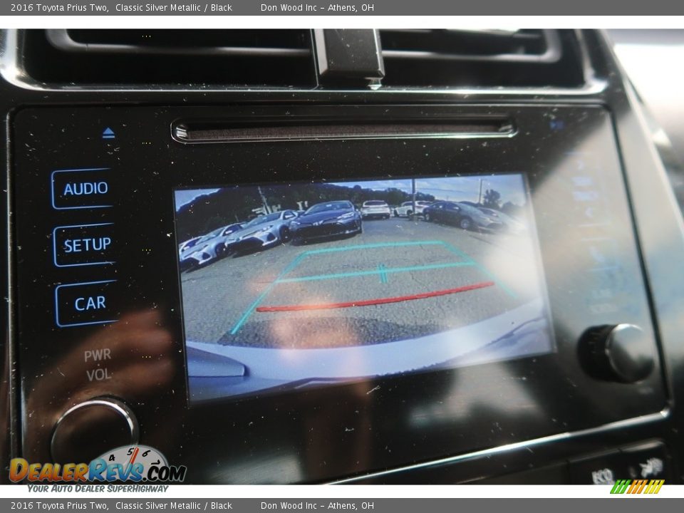 2016 Toyota Prius Two Classic Silver Metallic / Black Photo #3