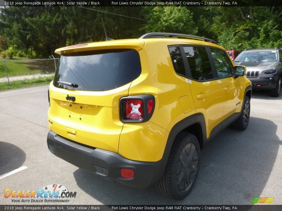 2018 Jeep Renegade Latitude 4x4 Solar Yellow / Black Photo #6