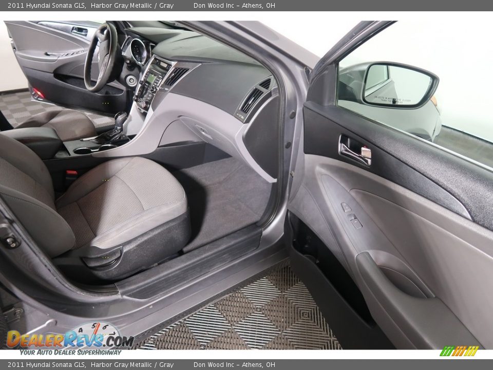 2011 Hyundai Sonata GLS Harbor Gray Metallic / Gray Photo #33