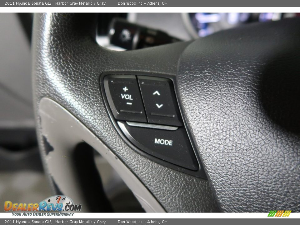 2011 Hyundai Sonata GLS Harbor Gray Metallic / Gray Photo #35
