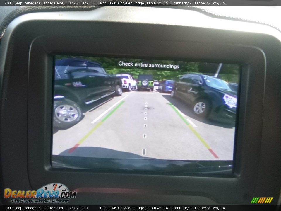 2018 Jeep Renegade Latitude 4x4 Black / Black Photo #18