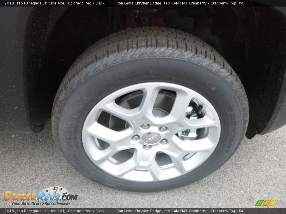 2018 Jeep Renegade Latitude 4x4 Colorado Red / Black Photo #9