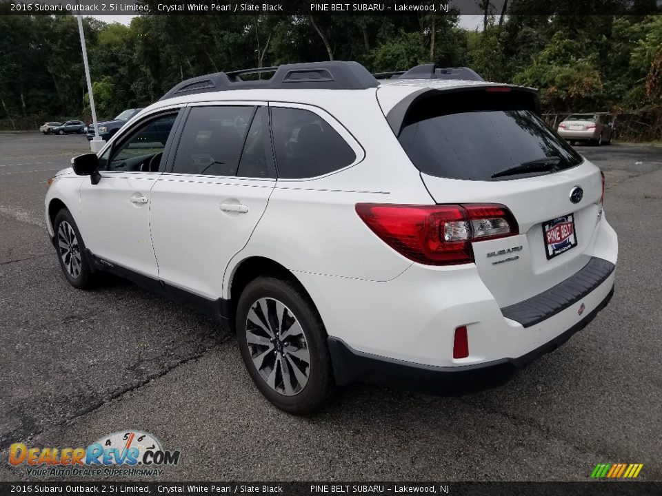 2016 Subaru Outback 2.5i Limited Crystal White Pearl / Slate Black Photo #2