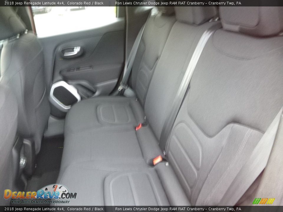 2018 Jeep Renegade Latitude 4x4 Colorado Red / Black Photo #12