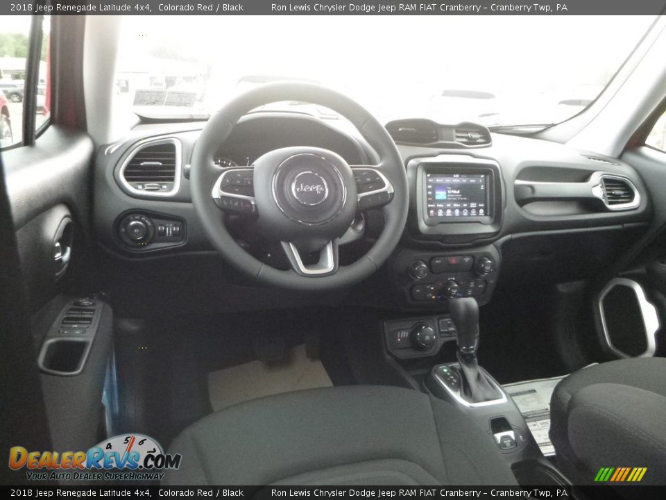 2018 Jeep Renegade Latitude 4x4 Colorado Red / Black Photo #13