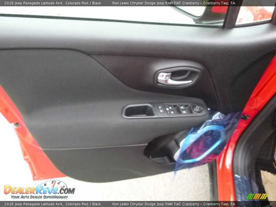 2018 Jeep Renegade Latitude 4x4 Colorado Red / Black Photo #14