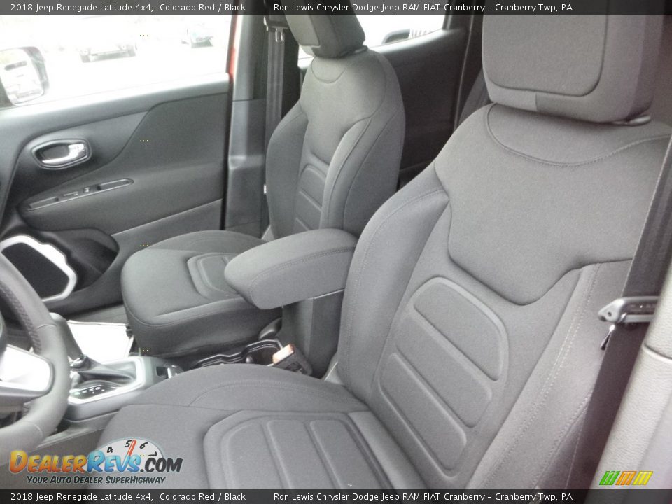 2018 Jeep Renegade Latitude 4x4 Colorado Red / Black Photo #15