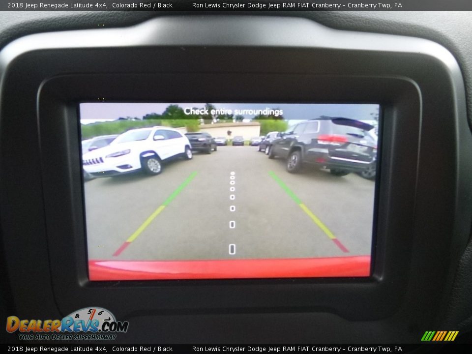 2018 Jeep Renegade Latitude 4x4 Colorado Red / Black Photo #18