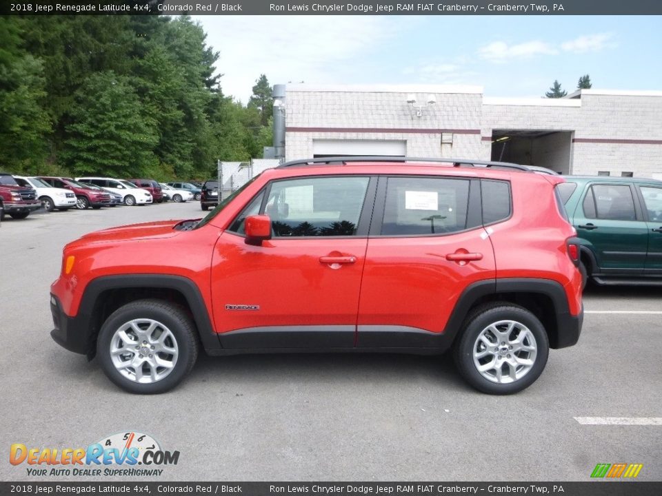 2018 Jeep Renegade Latitude 4x4 Colorado Red / Black Photo #2