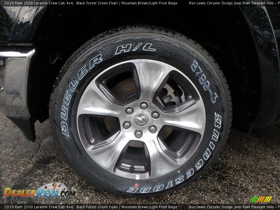 2019 Ram 1500 Laramie Crew Cab 4x4 Wheel Photo #9