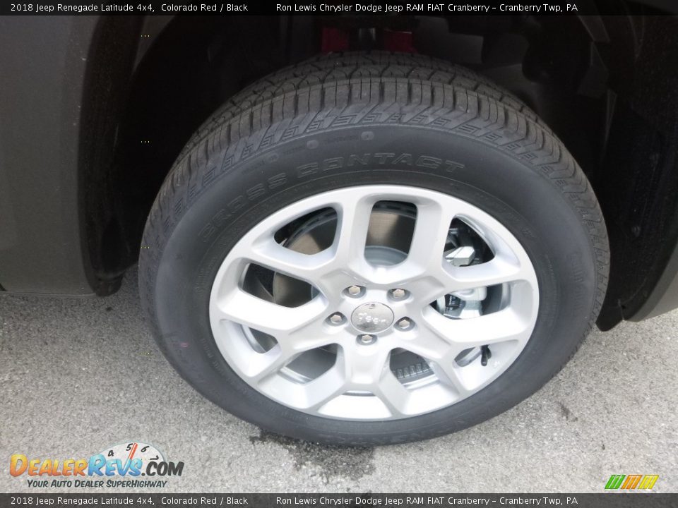 2018 Jeep Renegade Latitude 4x4 Colorado Red / Black Photo #9