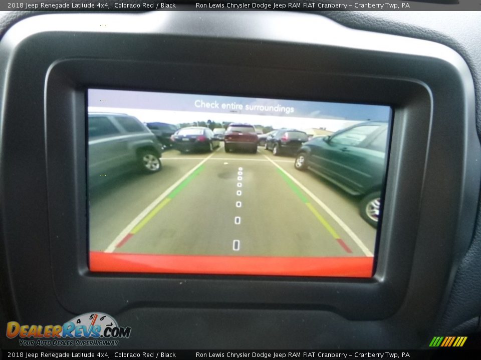 2018 Jeep Renegade Latitude 4x4 Colorado Red / Black Photo #17