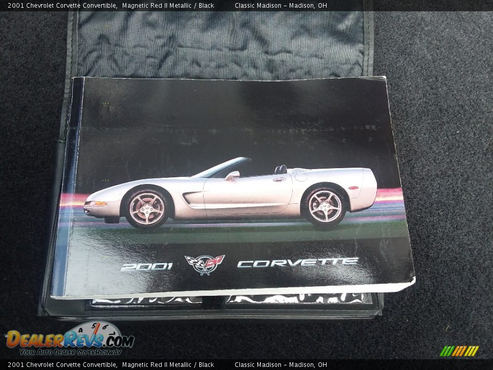2001 Chevrolet Corvette Convertible Magnetic Red II Metallic / Black Photo #19