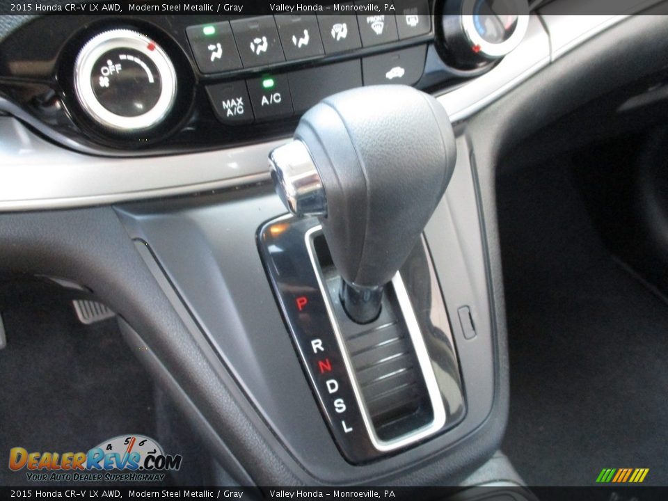 2015 Honda CR-V LX AWD Modern Steel Metallic / Gray Photo #13