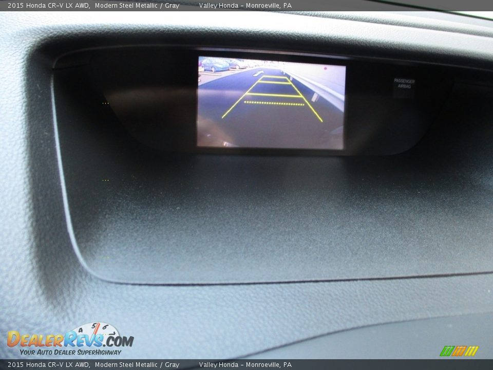 2015 Honda CR-V LX AWD Modern Steel Metallic / Gray Photo #15