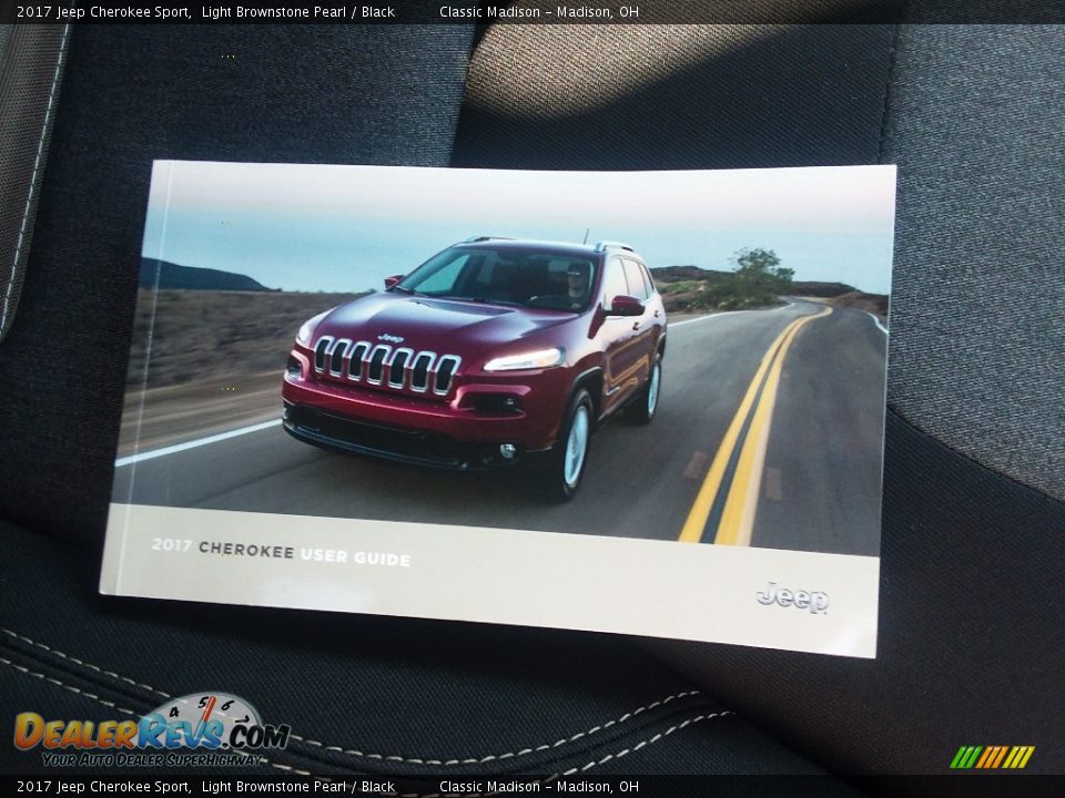 2017 Jeep Cherokee Sport Light Brownstone Pearl / Black Photo #17