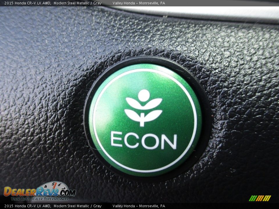 2015 Honda CR-V LX AWD Modern Steel Metallic / Gray Photo #17