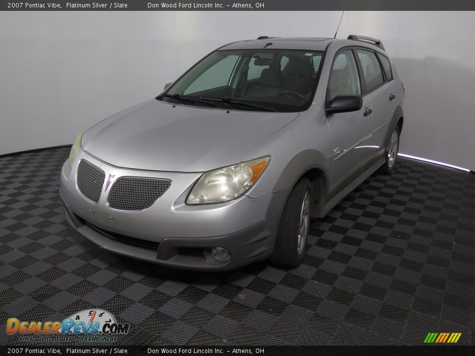 2007 Pontiac Vibe Platinum Silver / Slate Photo #5