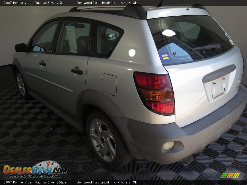 2007 Pontiac Vibe Platinum Silver / Slate Photo #6