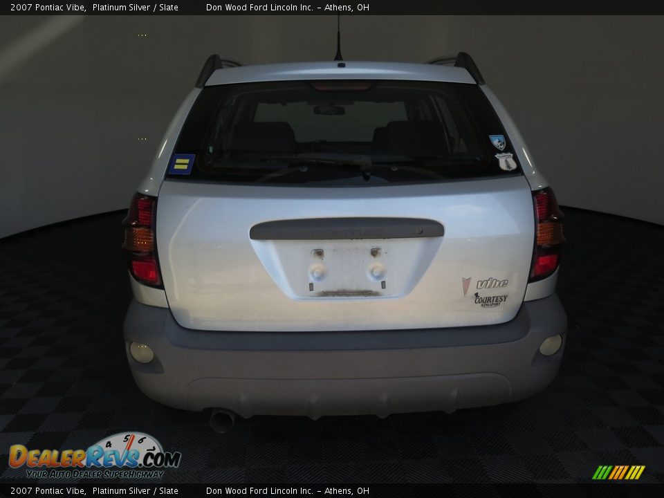 2007 Pontiac Vibe Platinum Silver / Slate Photo #7