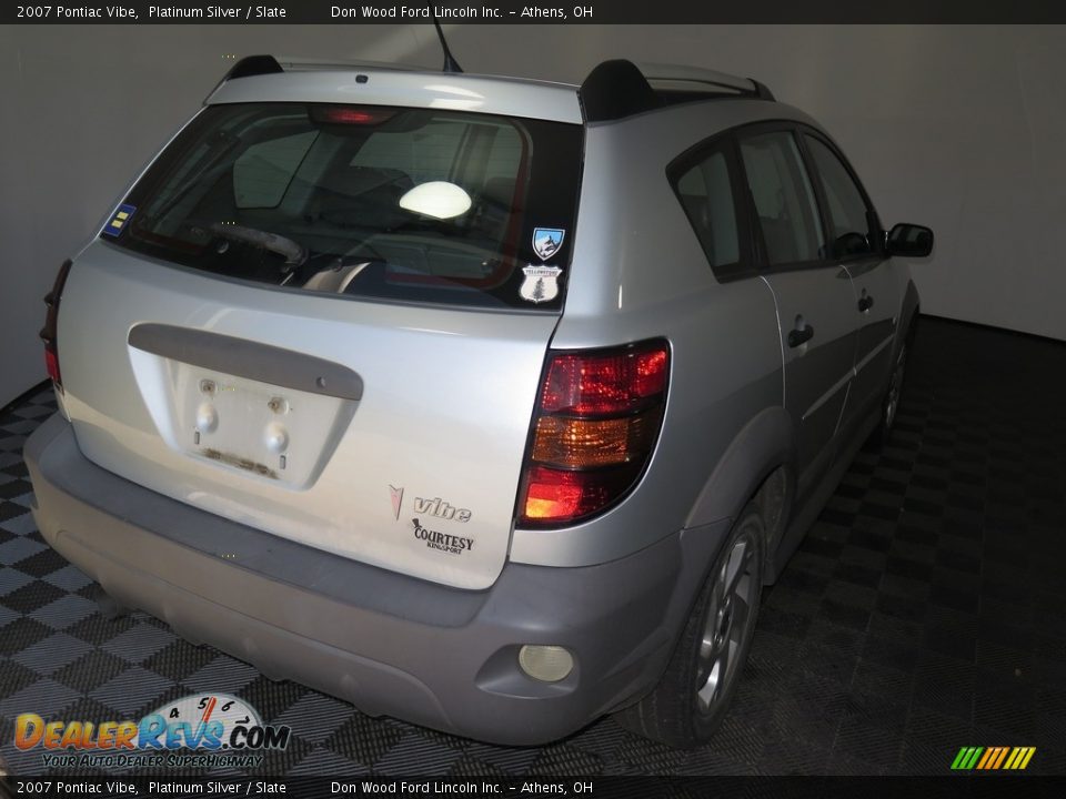 2007 Pontiac Vibe Platinum Silver / Slate Photo #8