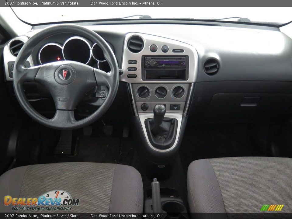 2007 Pontiac Vibe Platinum Silver / Slate Photo #9