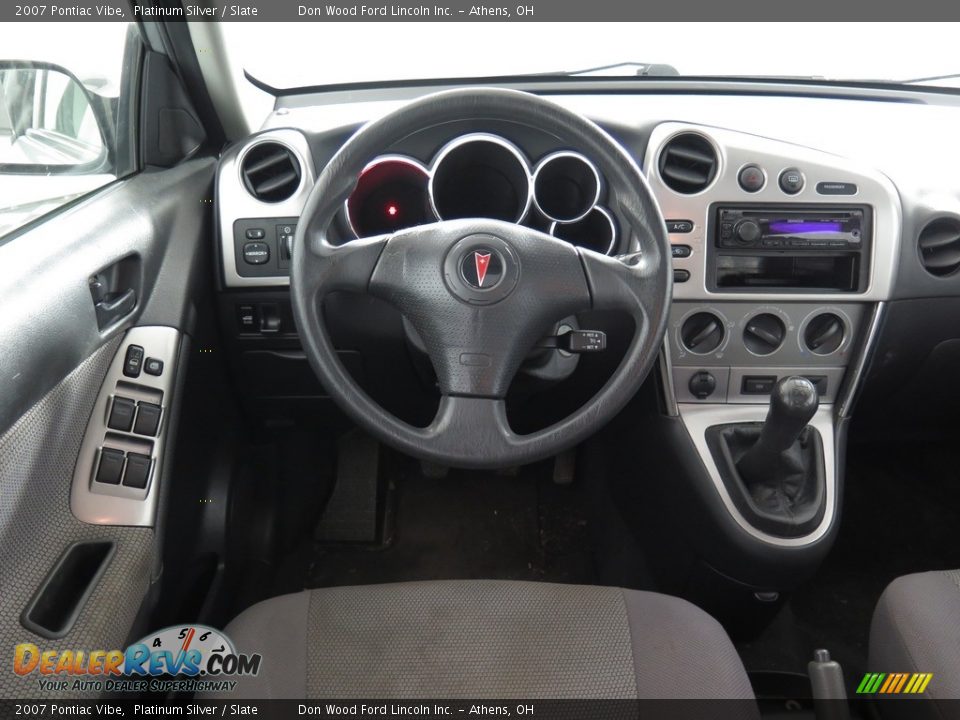 2007 Pontiac Vibe Platinum Silver / Slate Photo #10