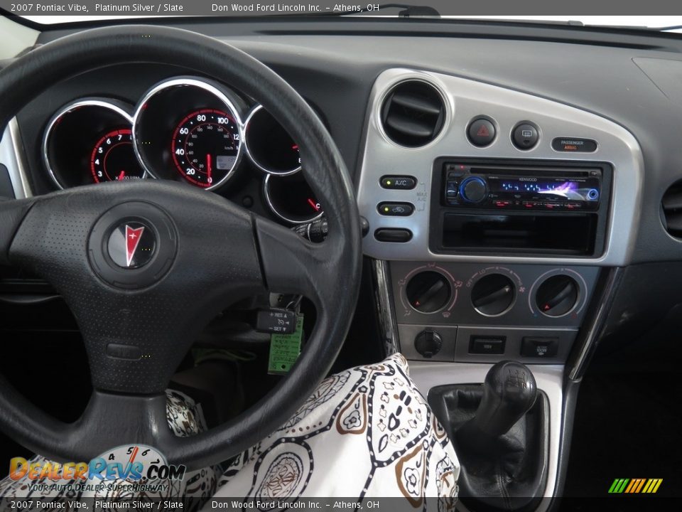 2007 Pontiac Vibe Platinum Silver / Slate Photo #13