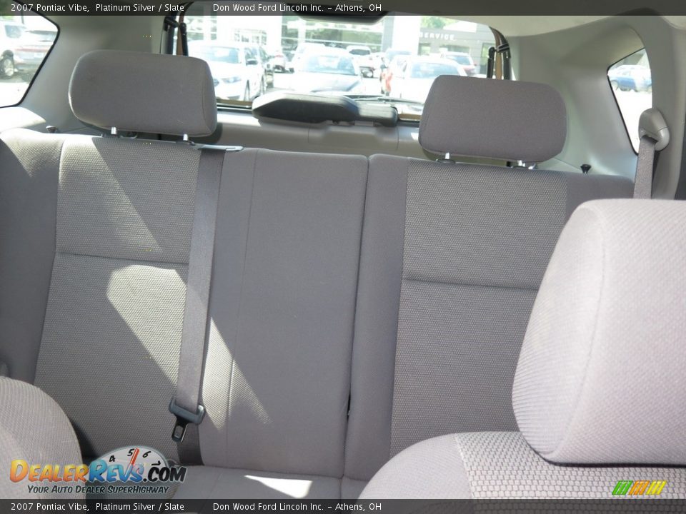 2007 Pontiac Vibe Platinum Silver / Slate Photo #17