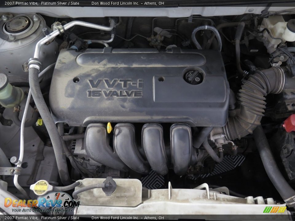 2007 Pontiac Vibe Platinum Silver / Slate Photo #25