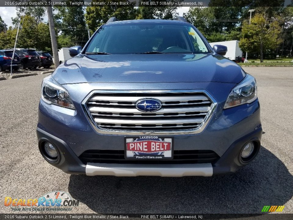 2016 Subaru Outback 2.5i Limited Twilight Blue Metallic / Slate Black Photo #2