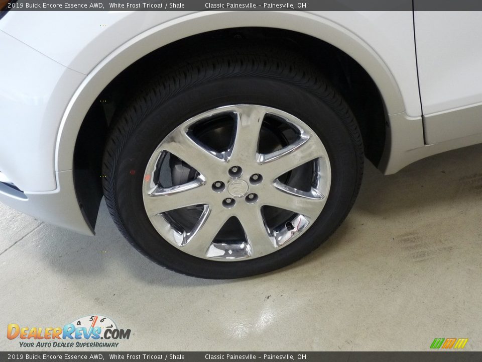 2019 Buick Encore Essence AWD White Frost Tricoat / Shale Photo #5