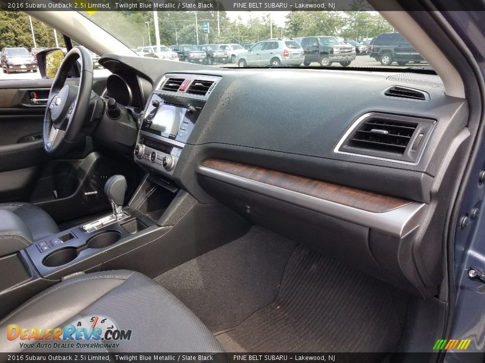 2016 Subaru Outback 2.5i Limited Twilight Blue Metallic / Slate Black Photo #11