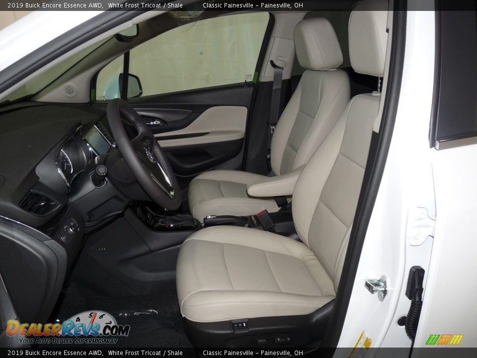 2019 Buick Encore Essence AWD White Frost Tricoat / Shale Photo #7