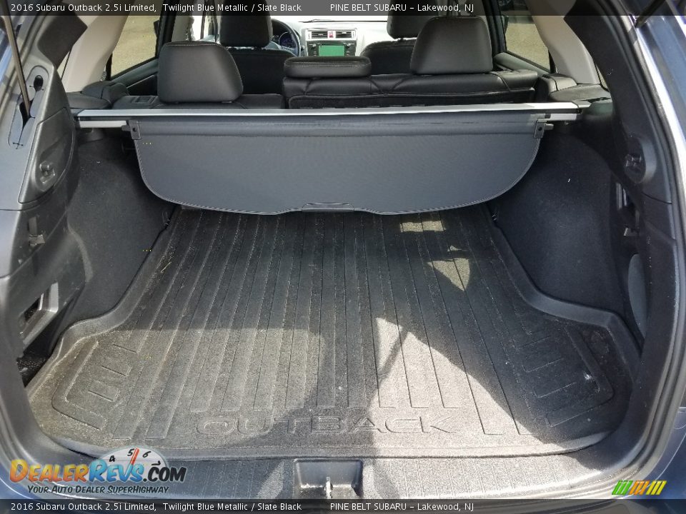 2016 Subaru Outback 2.5i Limited Twilight Blue Metallic / Slate Black Photo #16