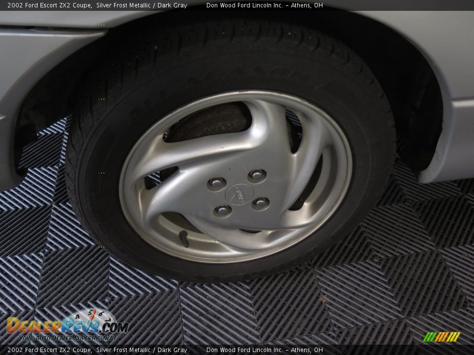 2002 Ford Escort ZX2 Coupe Silver Frost Metallic / Dark Gray Photo #21