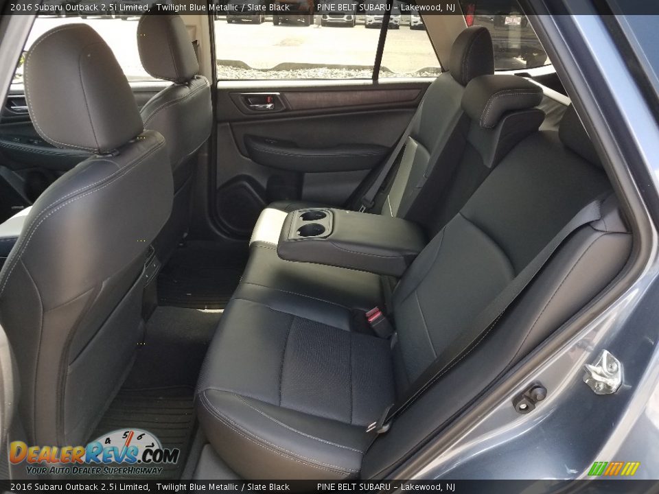 2016 Subaru Outback 2.5i Limited Twilight Blue Metallic / Slate Black Photo #19