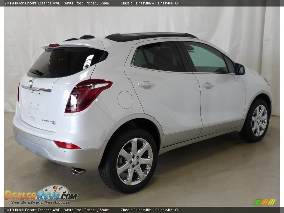 White Frost Tricoat 2019 Buick Encore Essence AWD Photo #2