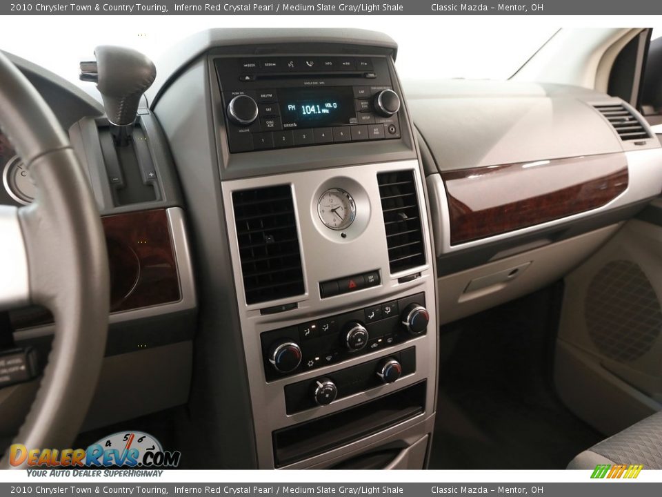 2010 Chrysler Town & Country Touring Inferno Red Crystal Pearl / Medium Slate Gray/Light Shale Photo #14